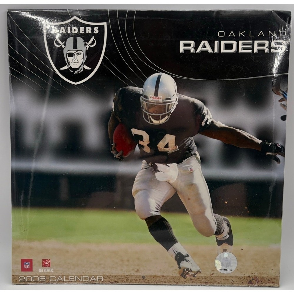Oakland Raiders 2008 NFL Team Calendar‎ Sealed